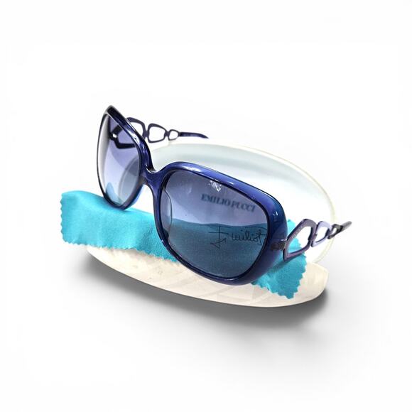 Emilio Pucci Oversized Sunglasses Geometric Arm Purple main image 5